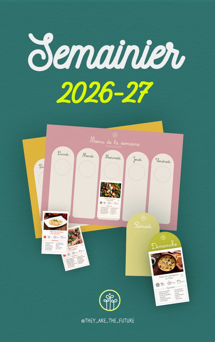 Semainier pour Menu de la semaine -NEW-