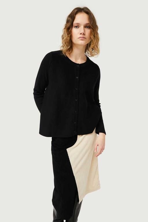 CARDIGAN SVASATO COMPANIA FANTASTICA 10211 NERO