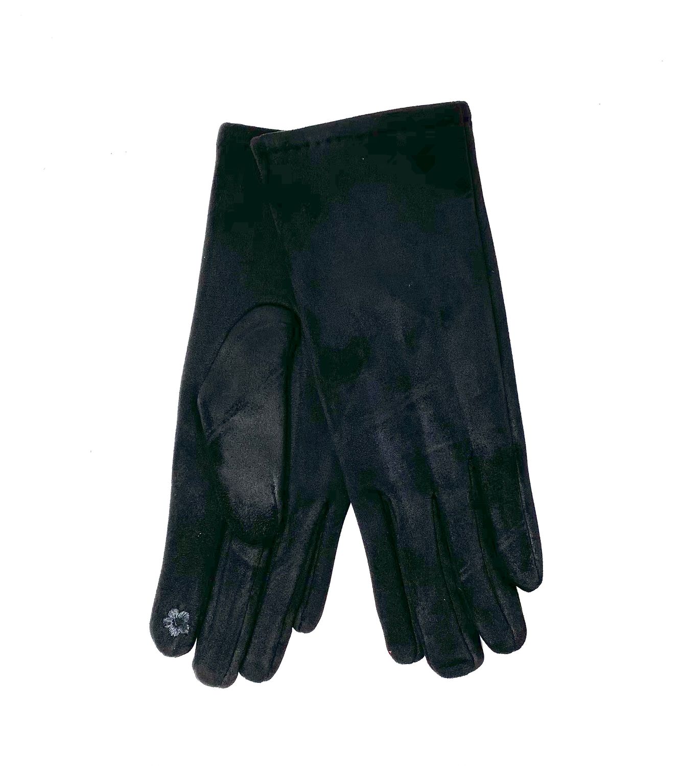 Guanti in alcantara NERO