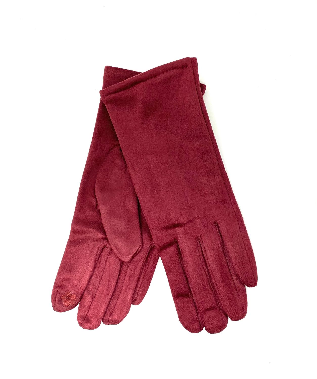 Guanti in alcantara BORDEAUX