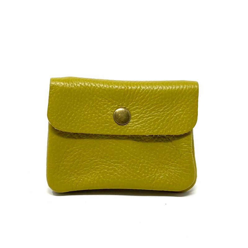 Porta monete/tessere VERDE OLIO