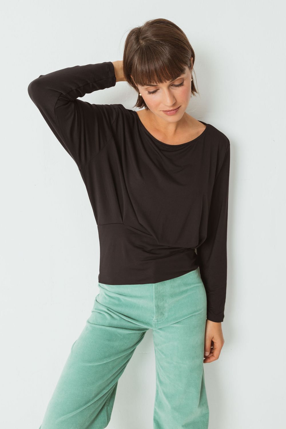 MAGLIA AITZOLE NERO SKFK