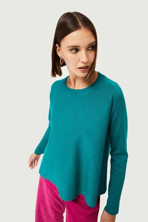 MAGLIA SVASATA COMPANIA FANTASTICA 10206 VERDE SMERALDO