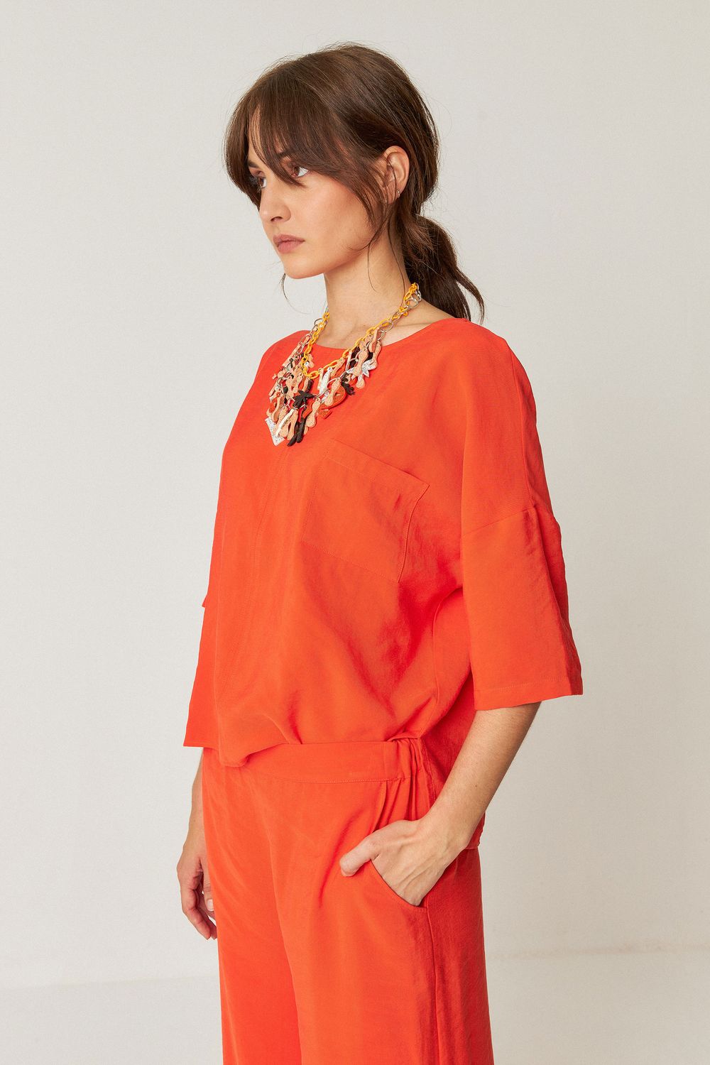 BLUSA MAITIA SKFK ARANCIO