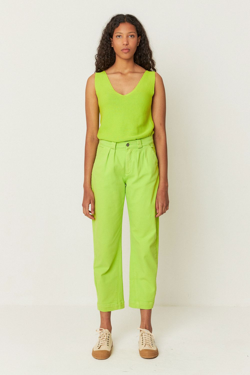 PANTALONE AMATA SKFK LIME