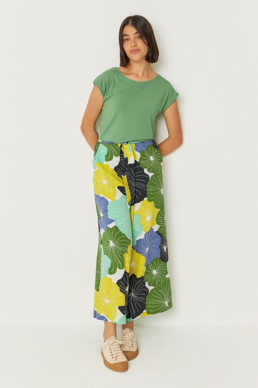 PANTALONE DONA FIORI SKFK