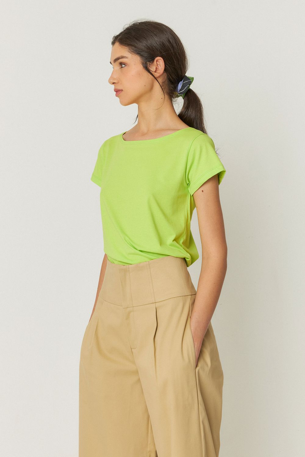 T-SHIRT BASIC ZUNTZ SKFK VERDE LIME