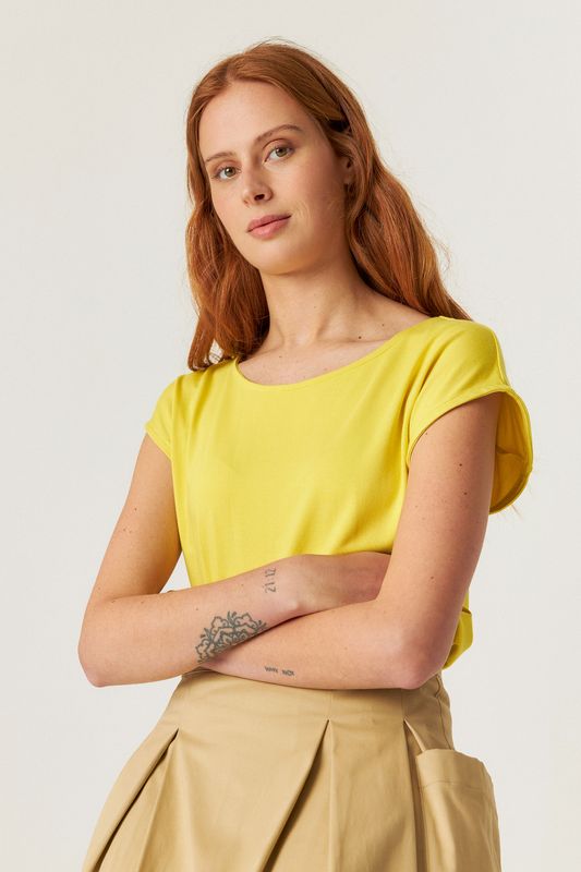 MAGLIA S/M ZUR 4 SKFK GIALLO