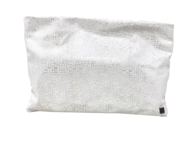 POCHETTE 24 GHIACCIO ARGENTO LE’B