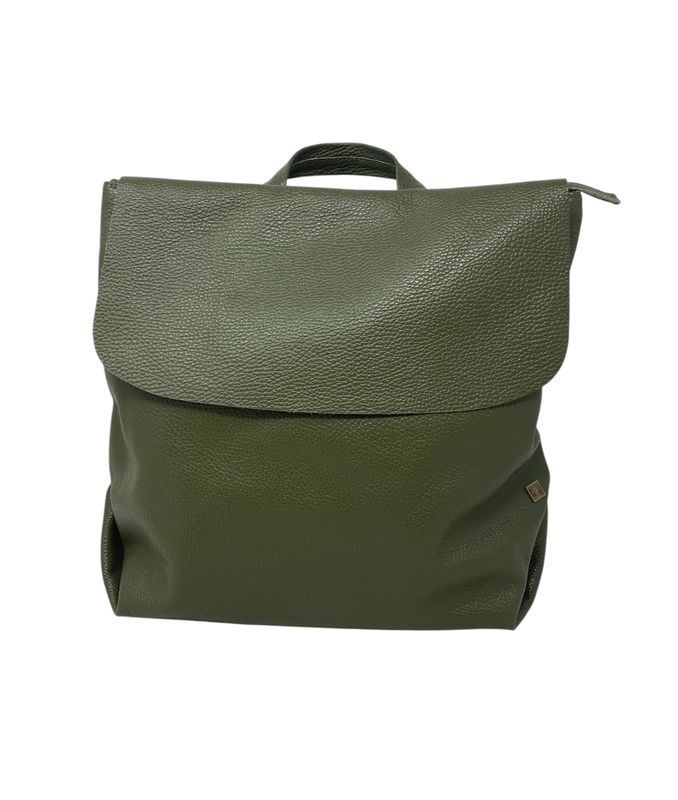 ZAINO CLASSIC by le&#39;b  VERDE OLIVA