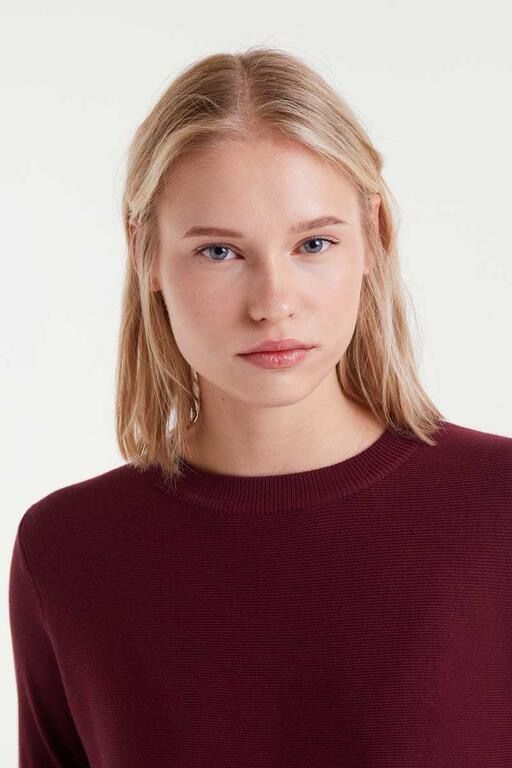 MAGLIA SVASATA COMPANIA FANTASTICA 10216 BURGUNDI