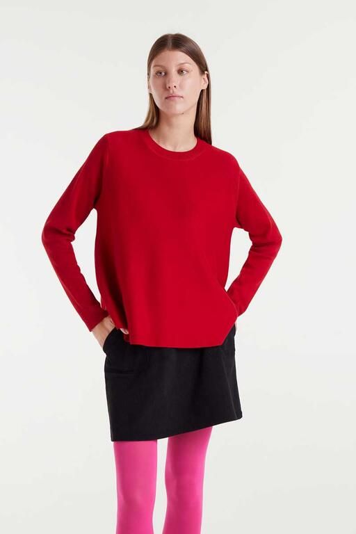 MAGLIA SVASATA COMPANIA FANTASTICA 10215 ROSSO