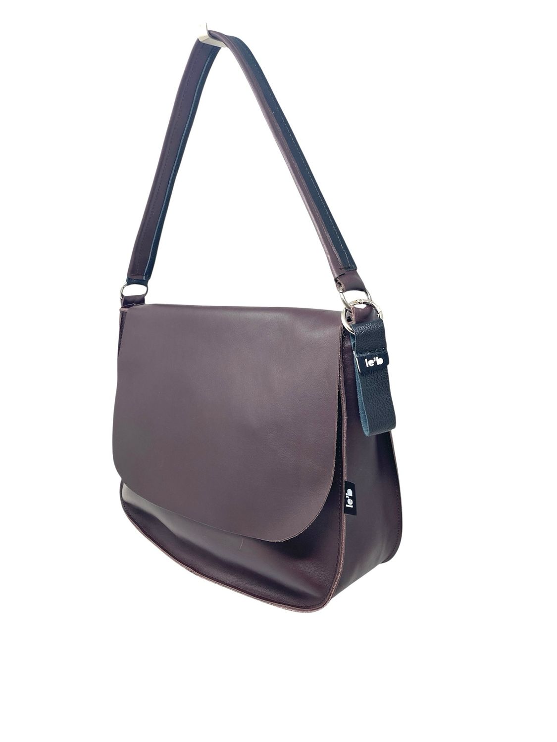 BORSA MARTA le&#39;b BURGUNDY