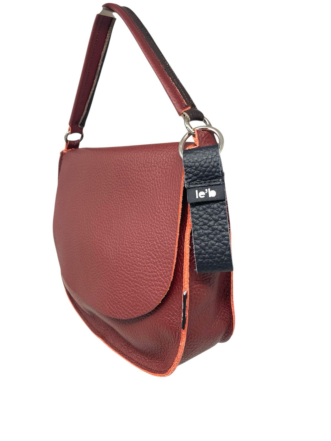 BORSA MARTA MINI le&#39;b BORDEAUX