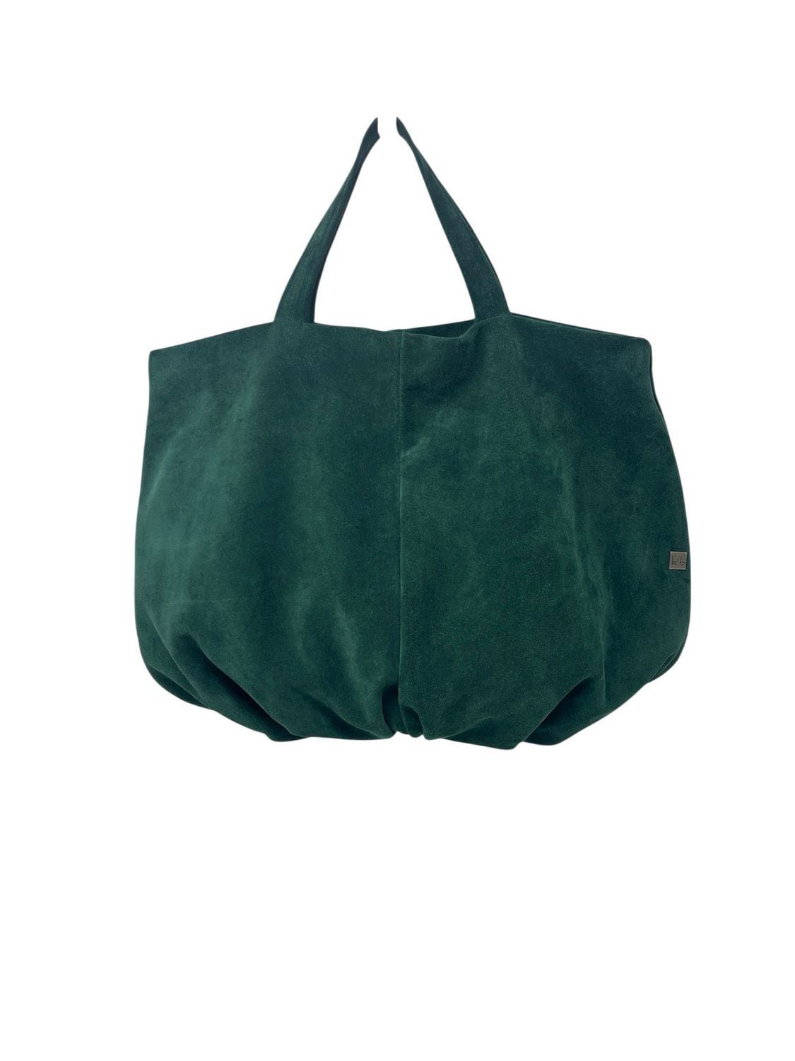 Borsa Aida le&#39;b VERDE SMERALDO