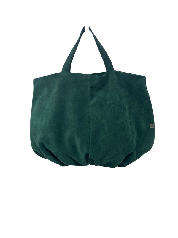 Borsa Aida le&#39;b VERDE SMERALDO