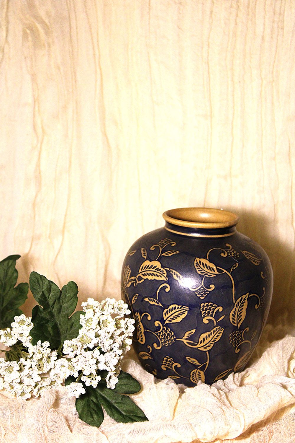 Blue Flower Vase
