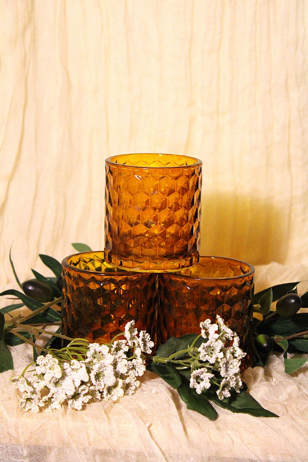 Honeycomb Candle Holders
