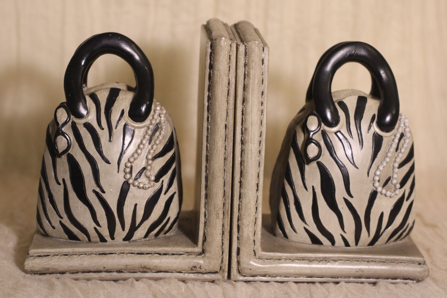 Clutch Bag Purse Bookends