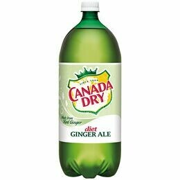Canada Dry Diet Ginger Ale - 1 Liter - Case of 12