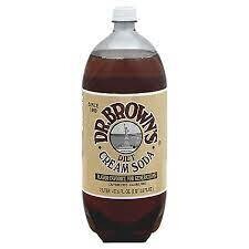 Dr. Browns Diet Cream Soda 2 Liter Case of 6