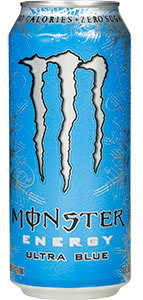 Monster Energy - Ultra Blue 16 oz - Case of 24