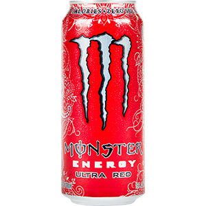 Monster Energy - Ultra Red 16 oz - Case of 24