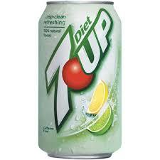 Diet 7-Up 12 oz (cans) - Case of 24