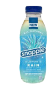 Snapple 16 oz New Plastic Bottle  Rain - Case of 24