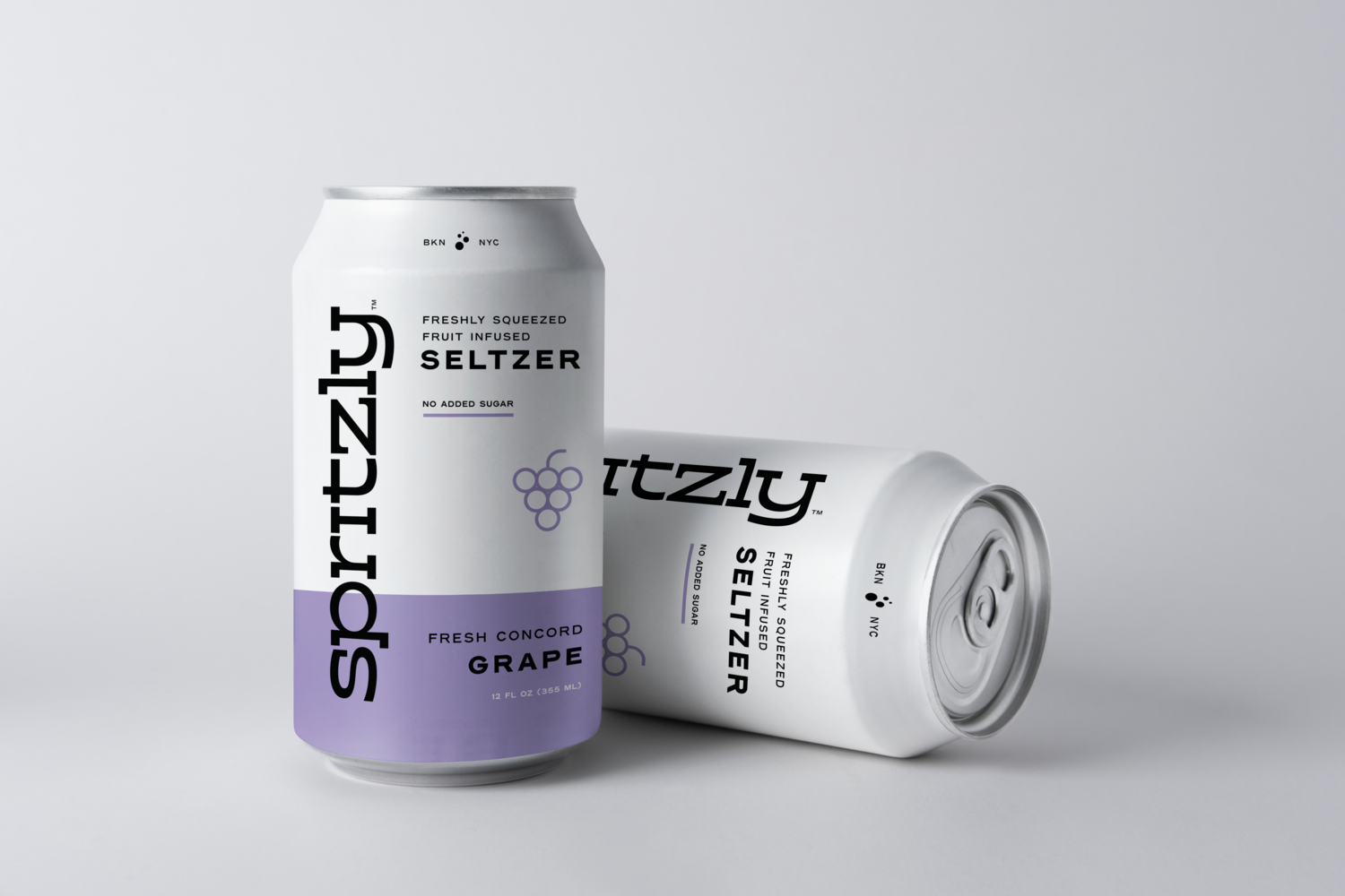 Spritzly Grape flavor  Case of 24 12 oz
