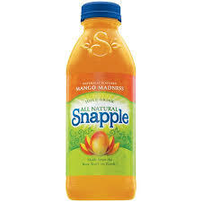 Snapple 20 oz (Plastic) - Mango - Case of 24