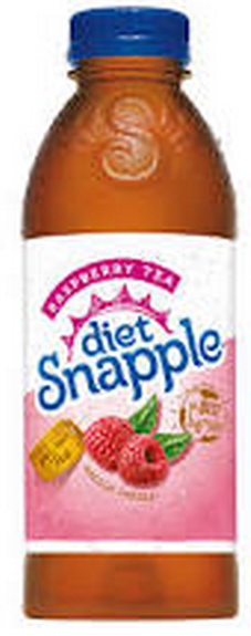 Snapple 20 oz (Plastic) - Diet Raspberry - Case of 24