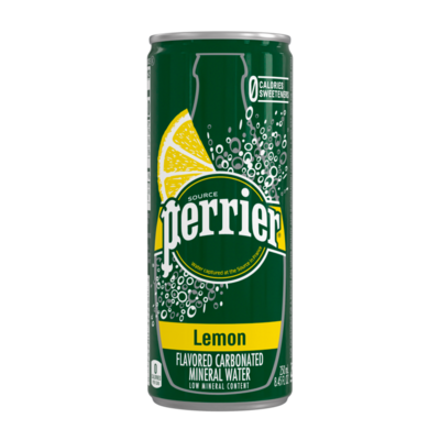 Perrier Lemon cans  24/11.5 OZ