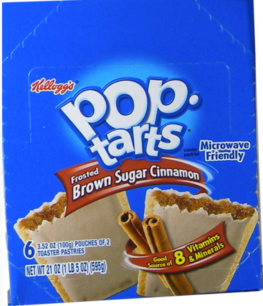 Kellog's Pop Tarts - Brown Sugar 6/2 packs