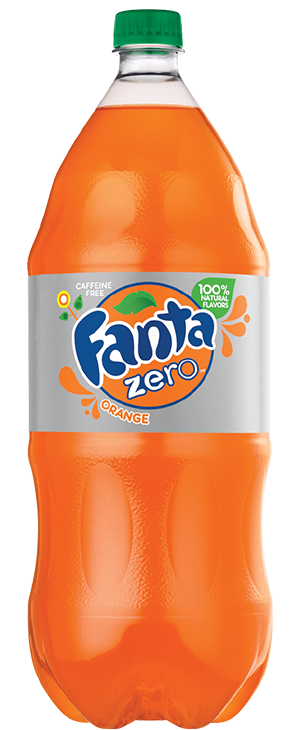Diet Fanta Orange - 2 Liter - Case of 8