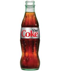 Diet Coke -  8 oz. Glass Bottles - Case of 24