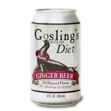 Gosling's Diet Ginger Beer 12 oz - Case of 24