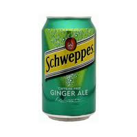 Schweppes Ginger Ale - 12 oz - Case of 24