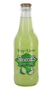 Stewarts Key Lime - 12 oz. Glass Bottles - Case of 24