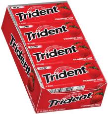 Trident Value Pack Gum - Strawberry