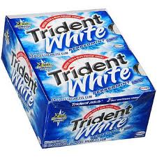 Trident White Gum - Peppermint - 12 Count
