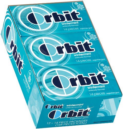 Orbit Regular Gum - Wintermint - 12 Count