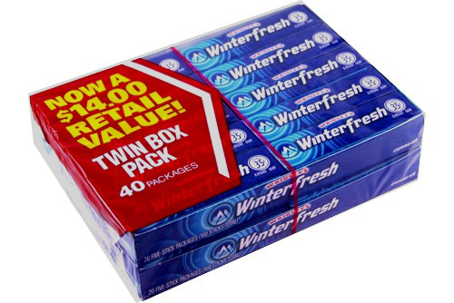 Wrigley's Gum - Winterfresh 40 Count