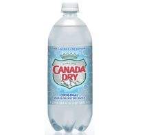 Canada Dry Seltzer - 1 Liter - Case of 12