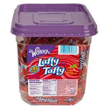 Laffy Taffy Tubs Cherry Case of 145