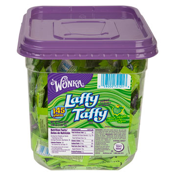 Laffy Taffy Tubs Sour Apple Case of 145