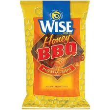 Wise Honey Bbq Chips 72 Count