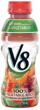 V8 - Regular Bottles 12/12 oz.