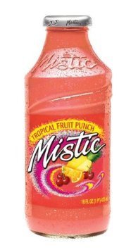 Mistic 16 oz - Tropical Fruit Punch - Case of 24