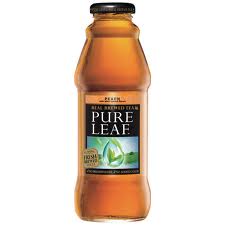Pure Leaf Peach Tea 18.5 oz Plastic Bottles Case of 12